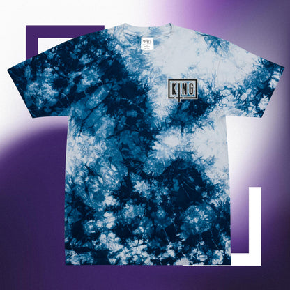 Sullivan King Embroidered Oversized tie-dye rave t-shirt for men women unisex